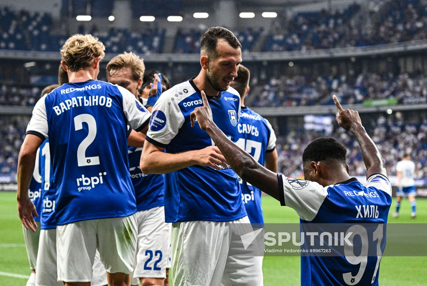 Russia Soccer Premier-League Dynamo - Baltika