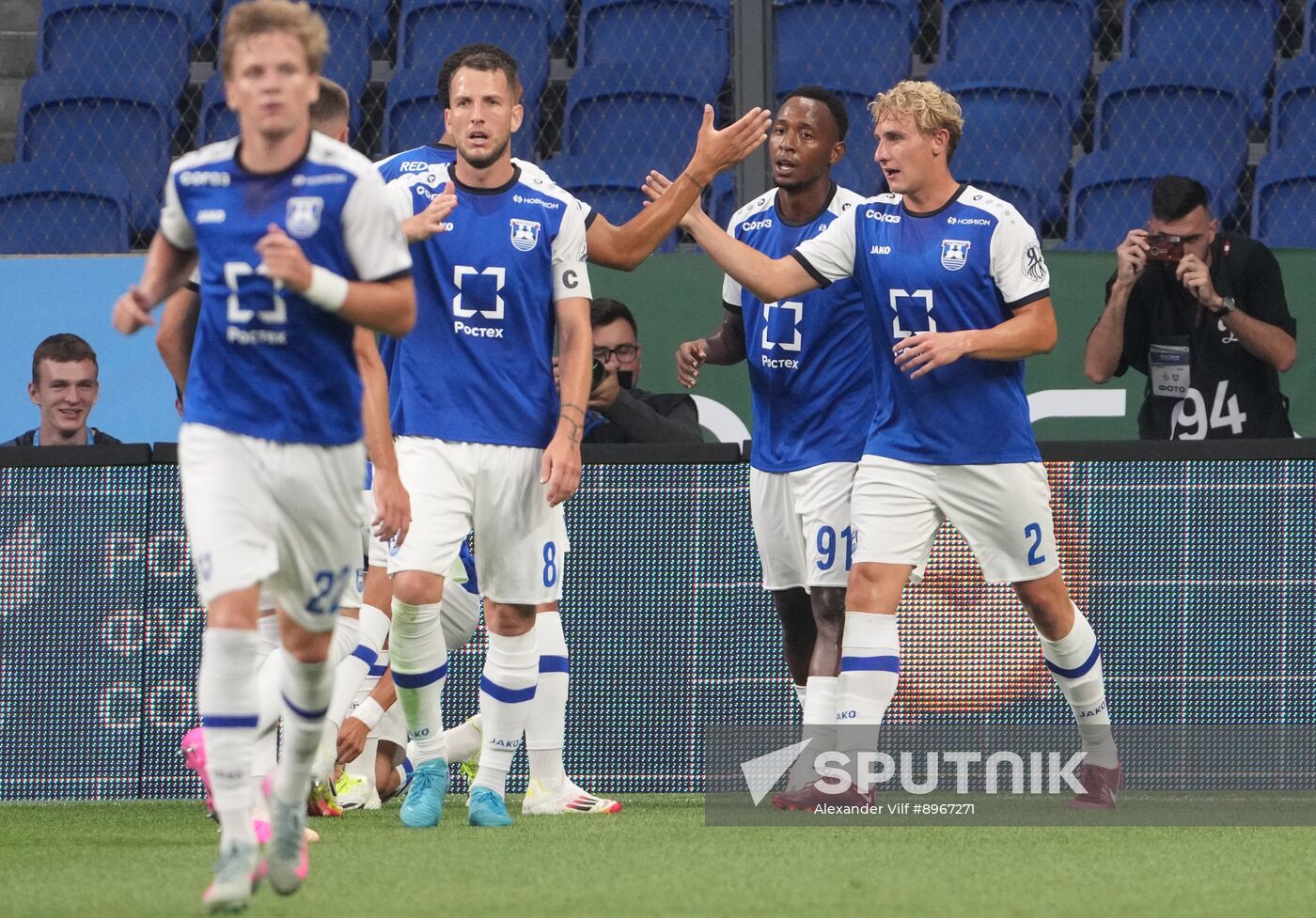 Russia Soccer Premier-League Dynamo - Baltika