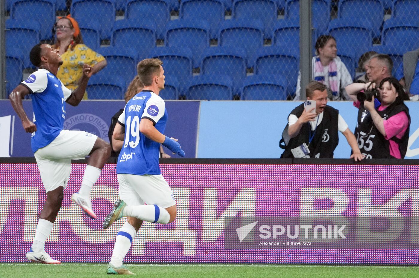Russia Soccer Premier-League Dynamo - Baltika