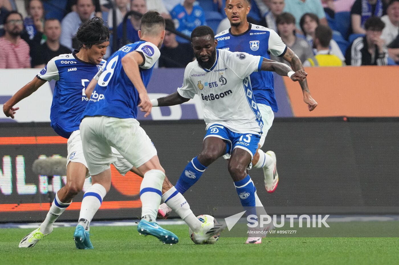 Russia Soccer Premier-League Dynamo - Baltika