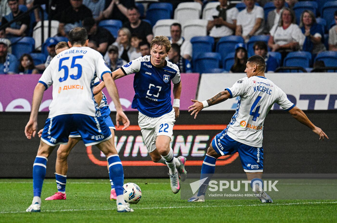 Russia Soccer Premier-League Dynamo - Baltika