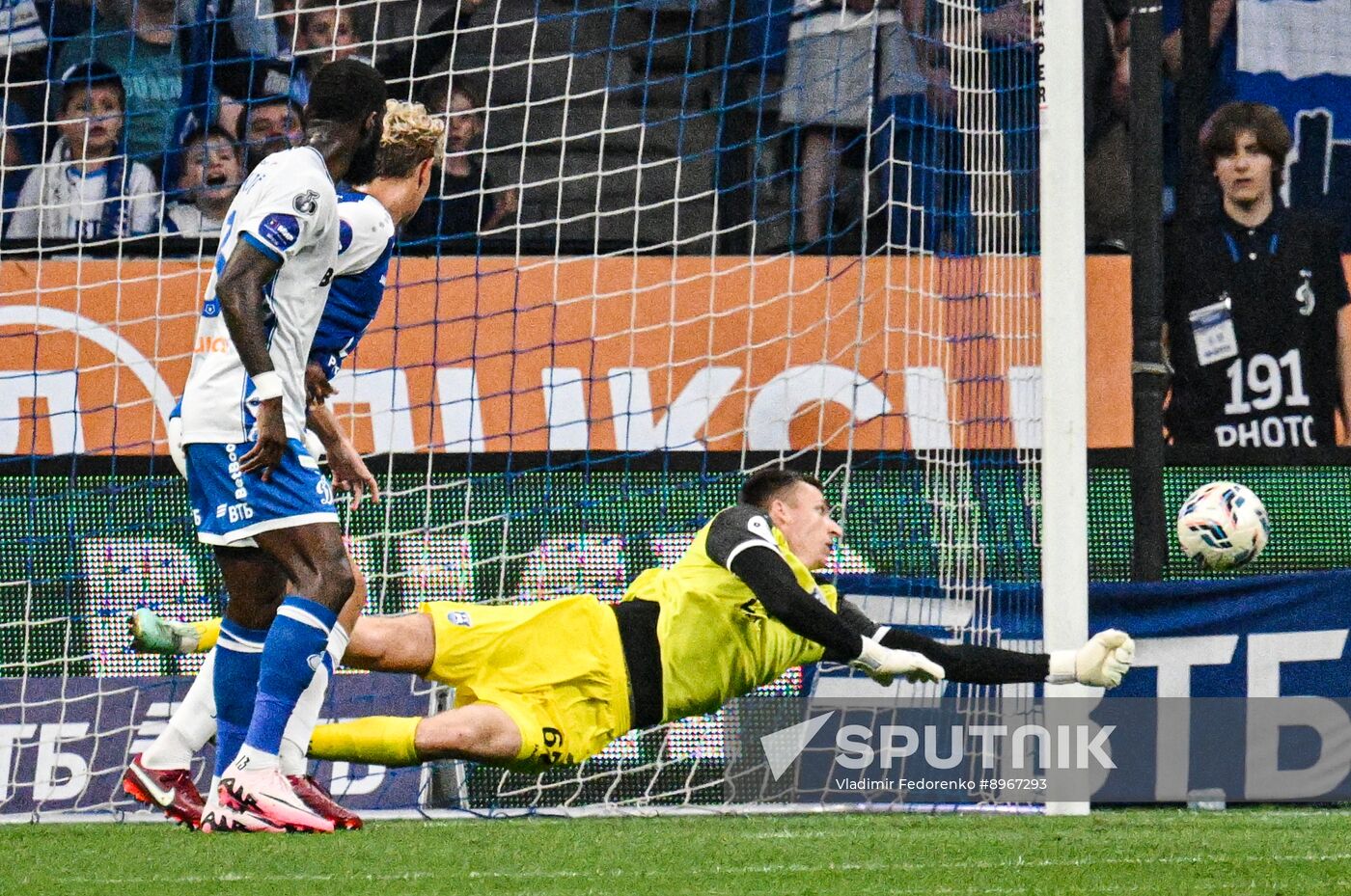 Russia Soccer Premier-League Dynamo - Baltika