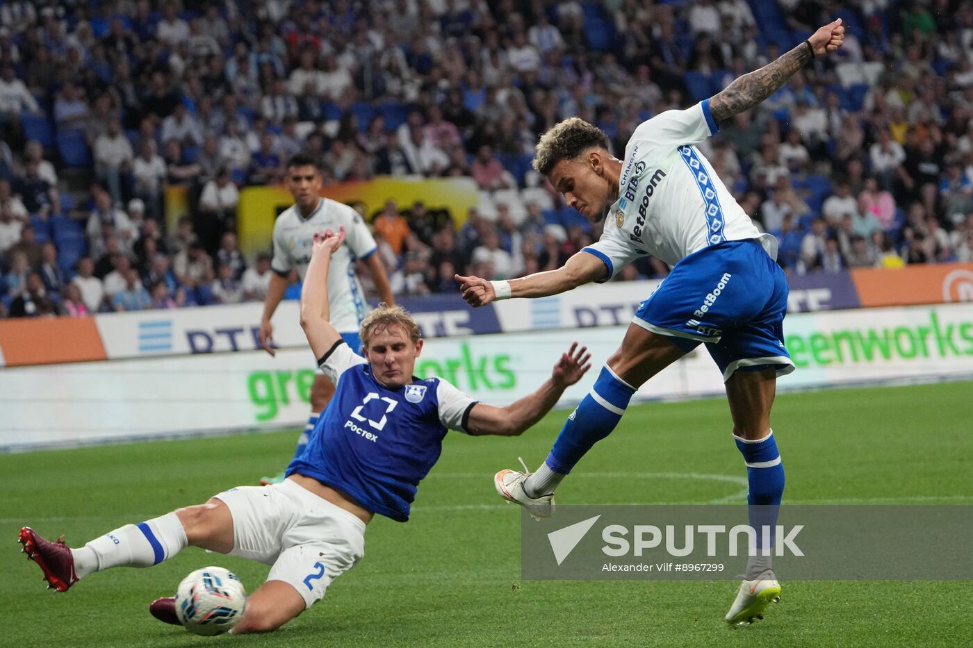 Russia Soccer Premier-League Dynamo - Baltika