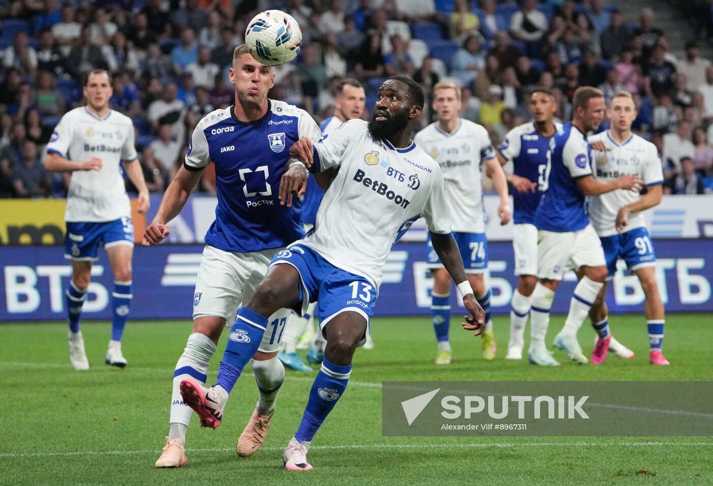 Russia Soccer Premier-League Dynamo - Baltika