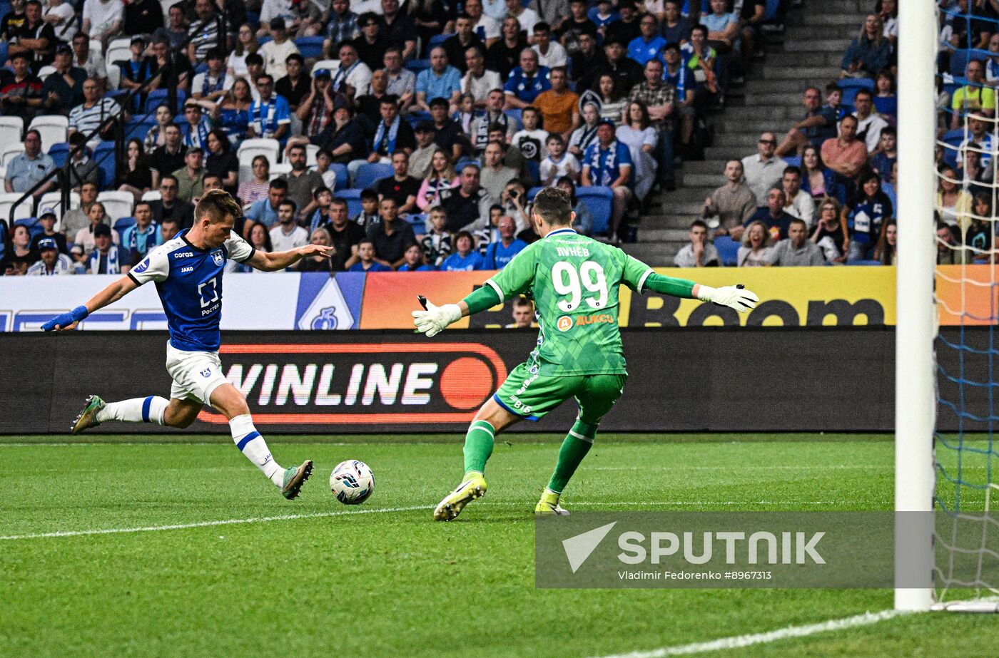 Russia Soccer Premier-League Dynamo - Baltika