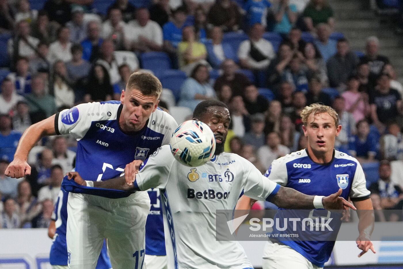 Russia Soccer Premier-League Dynamo - Baltika