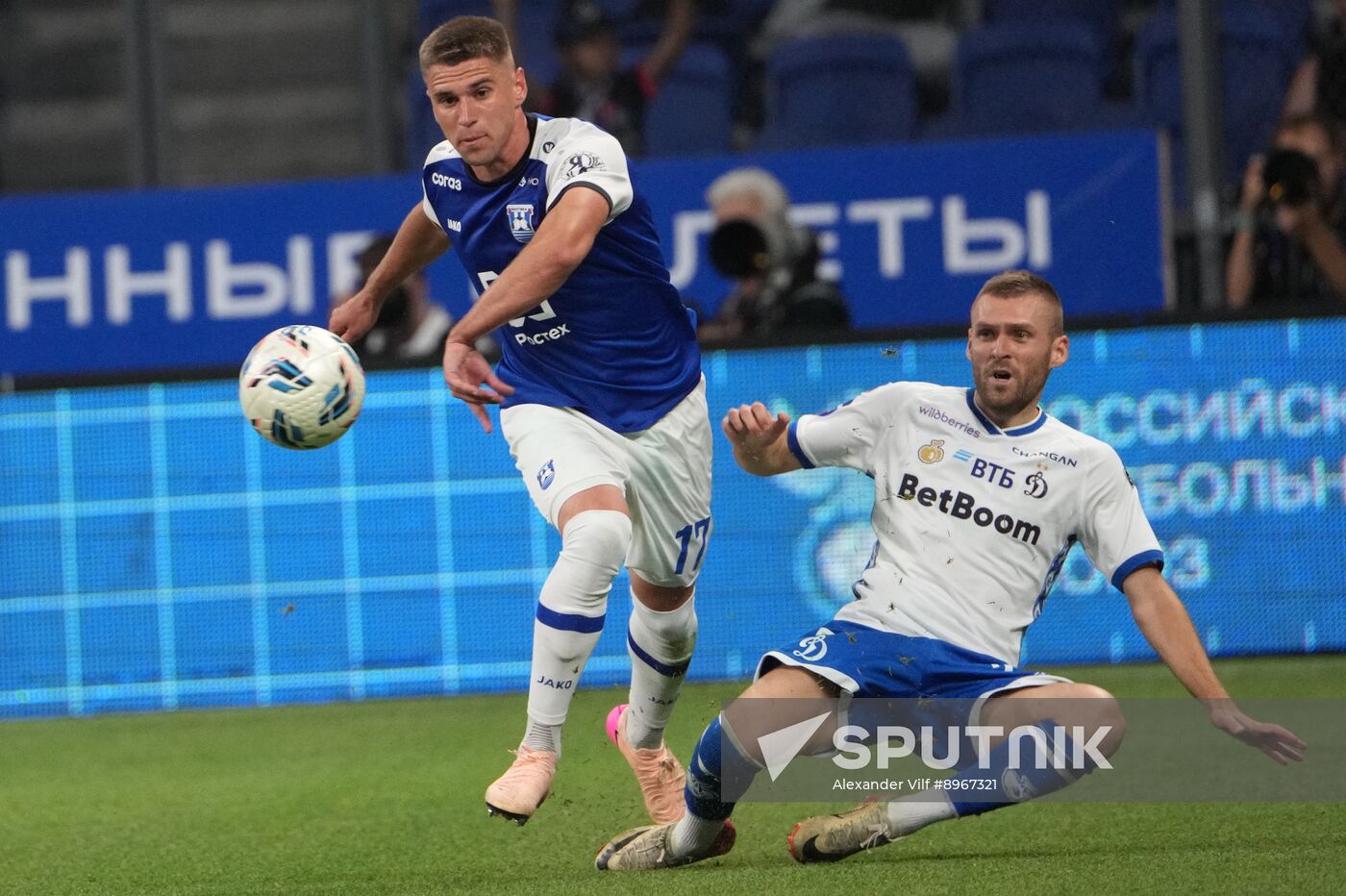 Russia Soccer Premier-League Dynamo - Baltika