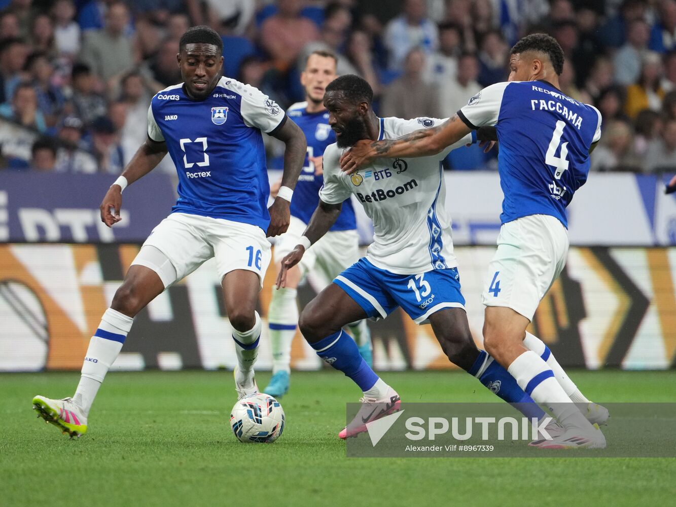Russia Soccer Premier-League Dynamo - Baltika