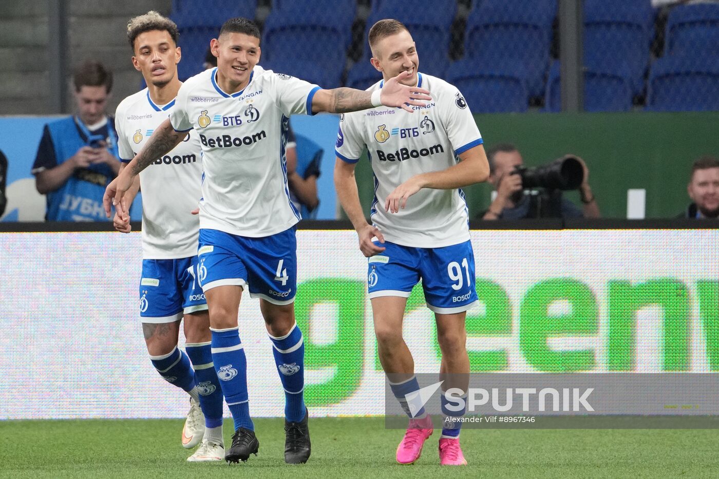 Russia Soccer Premier-League Dynamo - Baltika