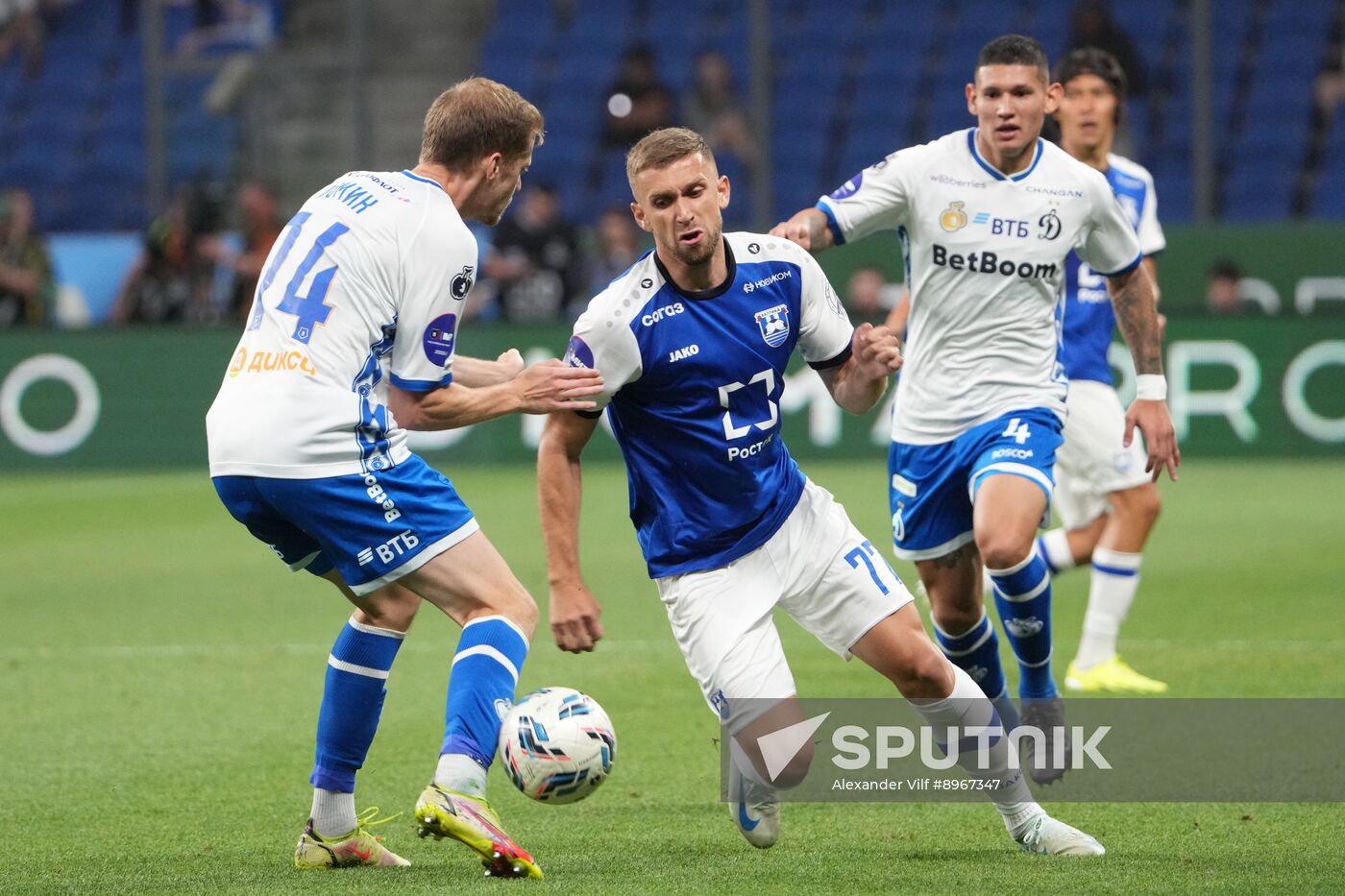 Russia Soccer Premier-League Dynamo - Baltika