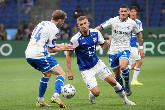 Russia Soccer Premier-League Dynamo - Baltika