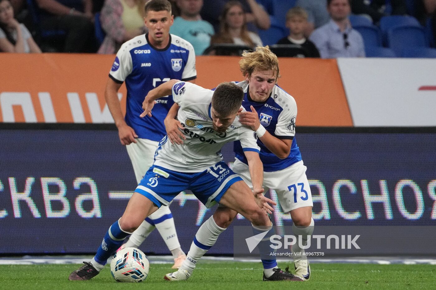 Russia Soccer Premier-League Dynamo - Baltika
