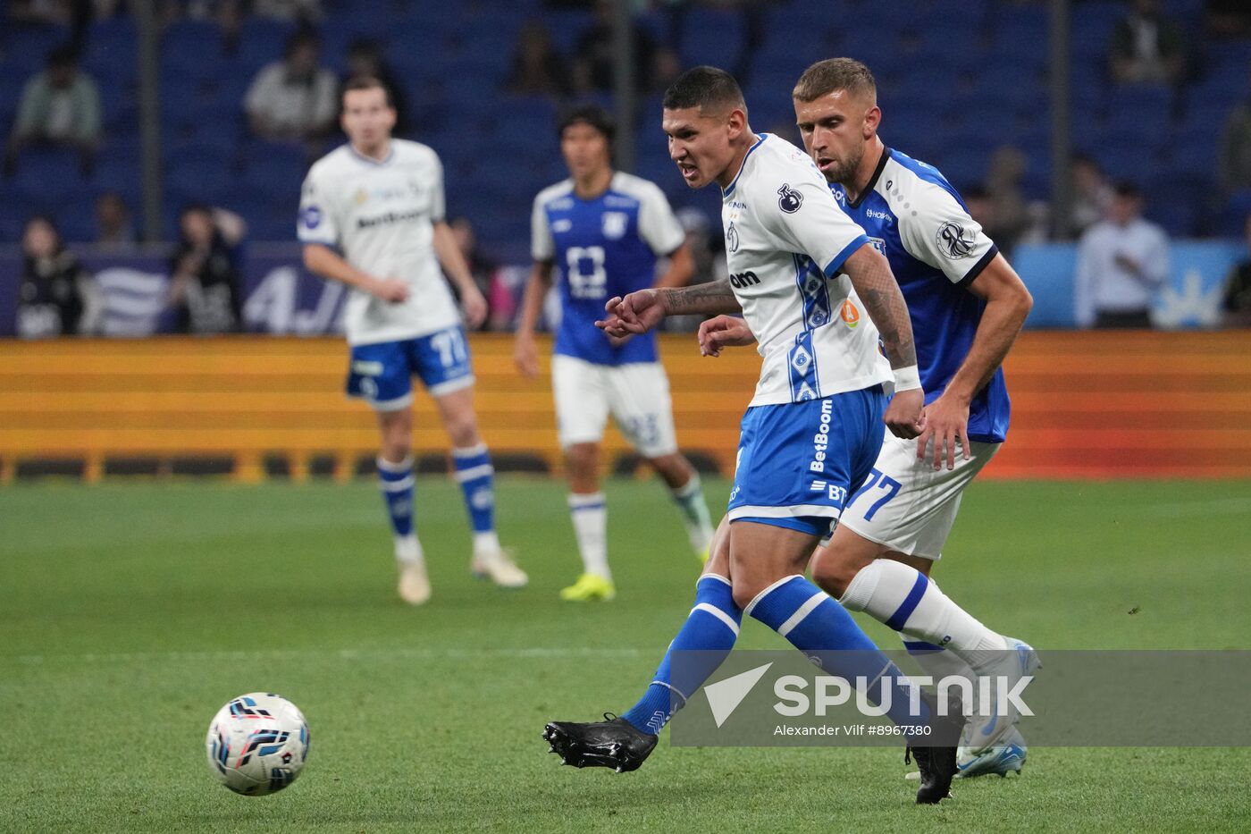 Russia Soccer Premier-League Dynamo - Baltika