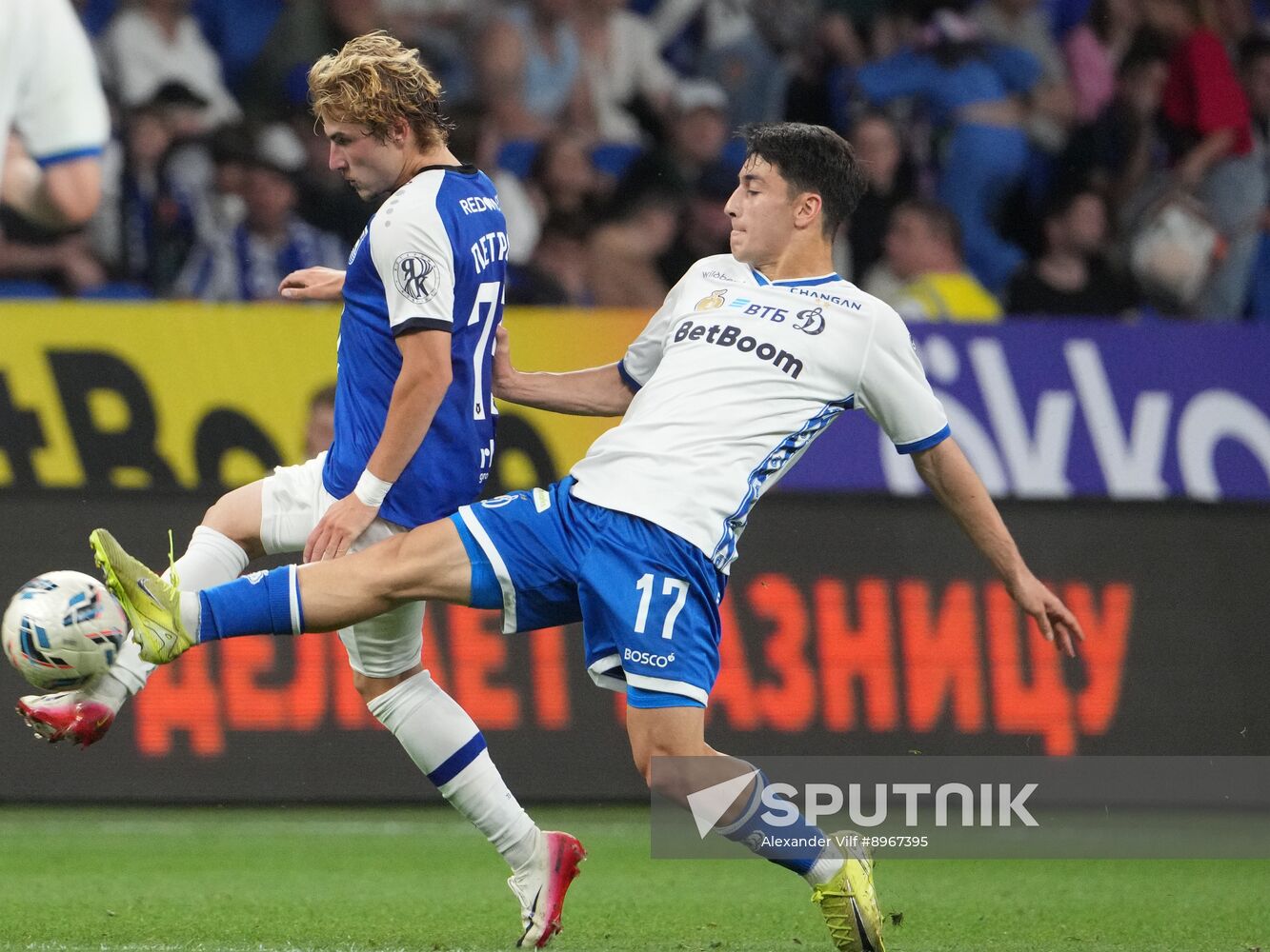 Russia Soccer Premier-League Dynamo - Baltika