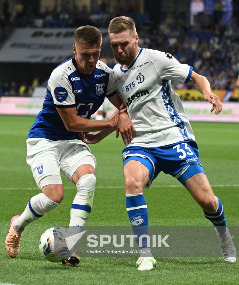 Russia Soccer Premier-League Dynamo - Baltika