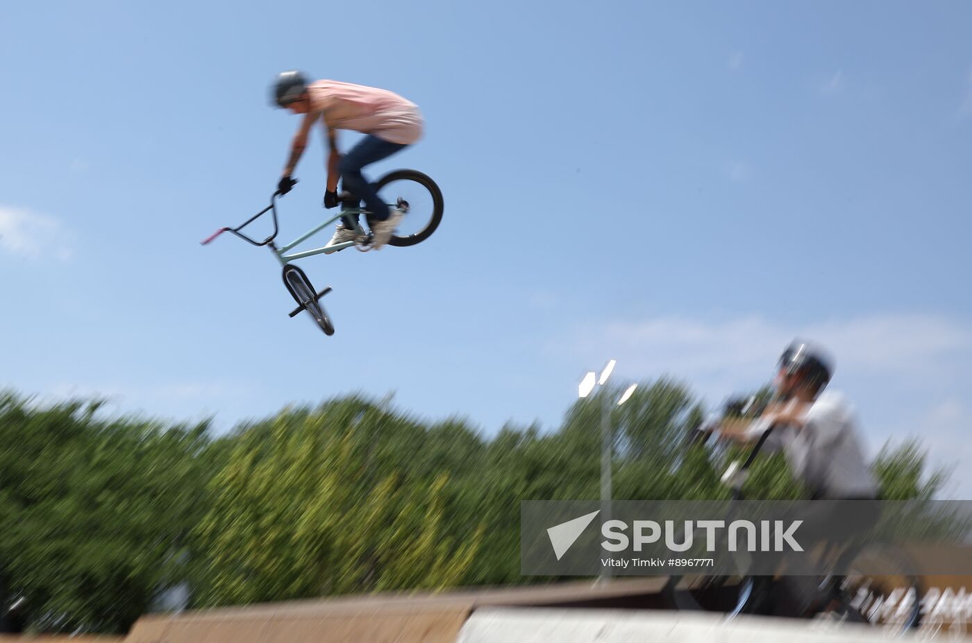 Russia BMX Freestyle Cycling Competititon