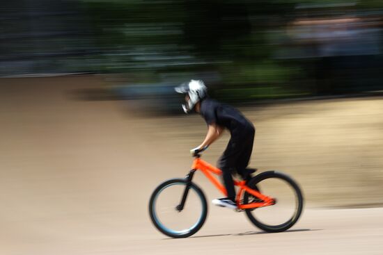 Russia BMX Freestyle Cycling Competititon