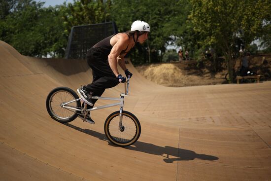 Russia BMX Freestyle Cycling Competititon