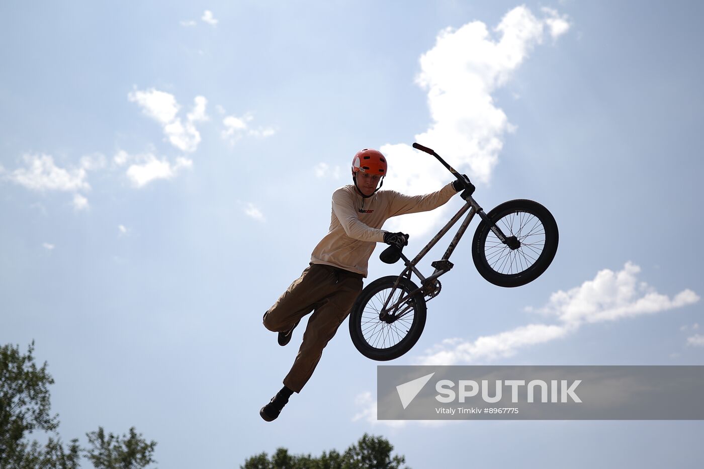 Russia BMX Freestyle Cycling Competititon