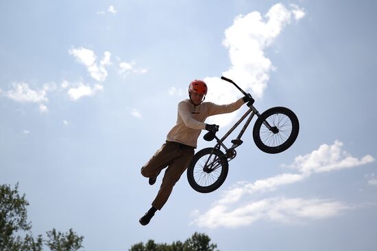Russia BMX Freestyle Cycling Competititon