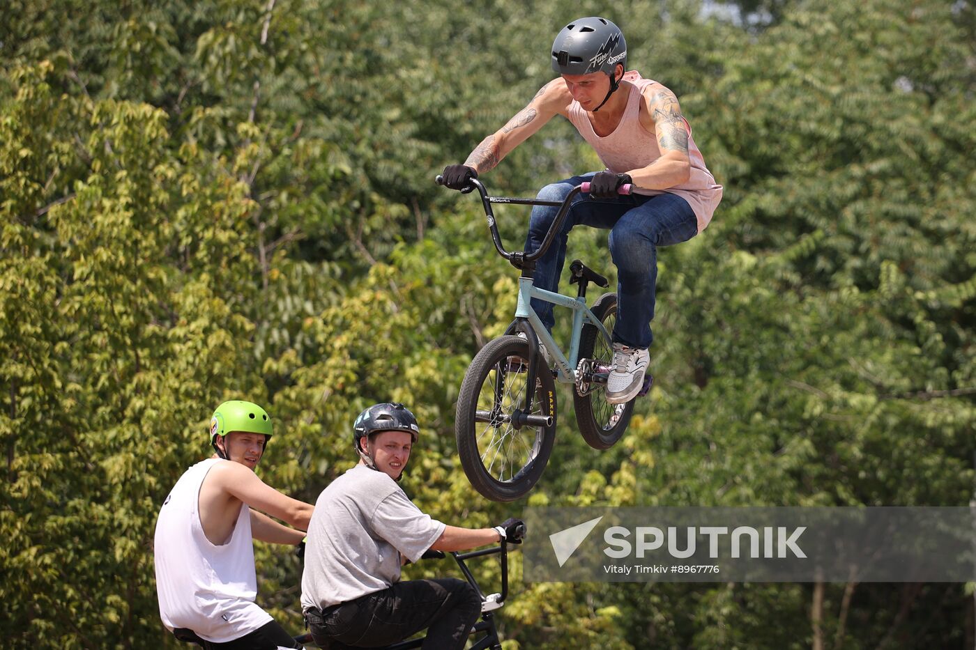 Russia BMX Freestyle Cycling Competititon