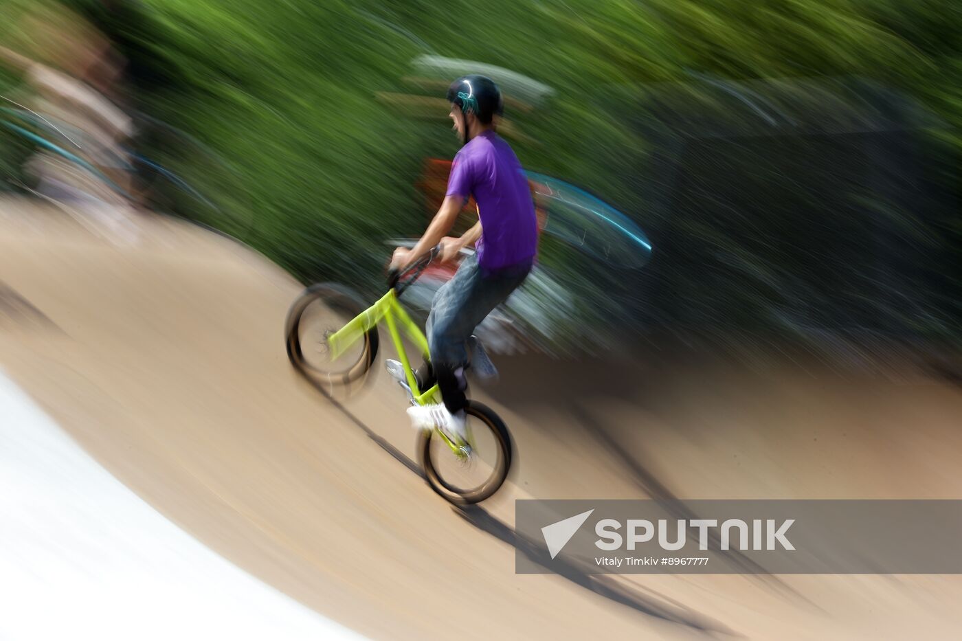Russia BMX Freestyle Cycling Competititon