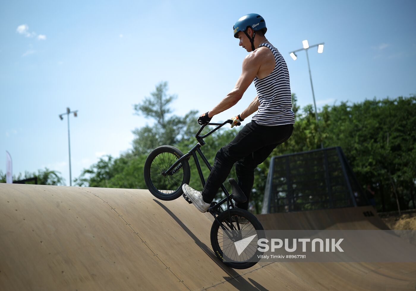 Russia BMX Freestyle Cycling Competititon