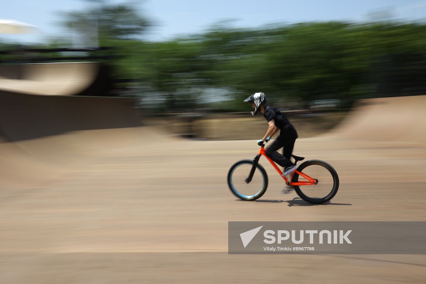 Russia BMX Freestyle Cycling Competititon