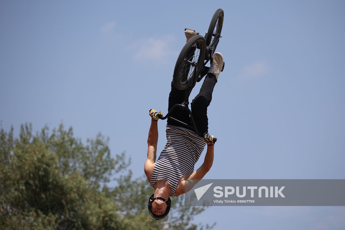 Russia BMX Freestyle Cycling Competititon