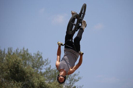 Russia BMX Freestyle Cycling Competititon
