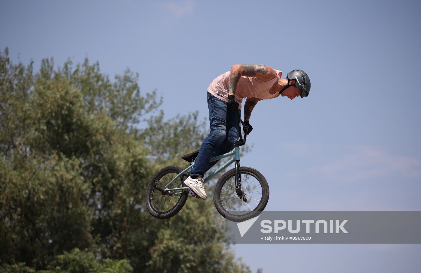 Russia BMX Freestyle Cycling Competititon