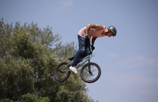 Russia BMX Freestyle Cycling Competititon