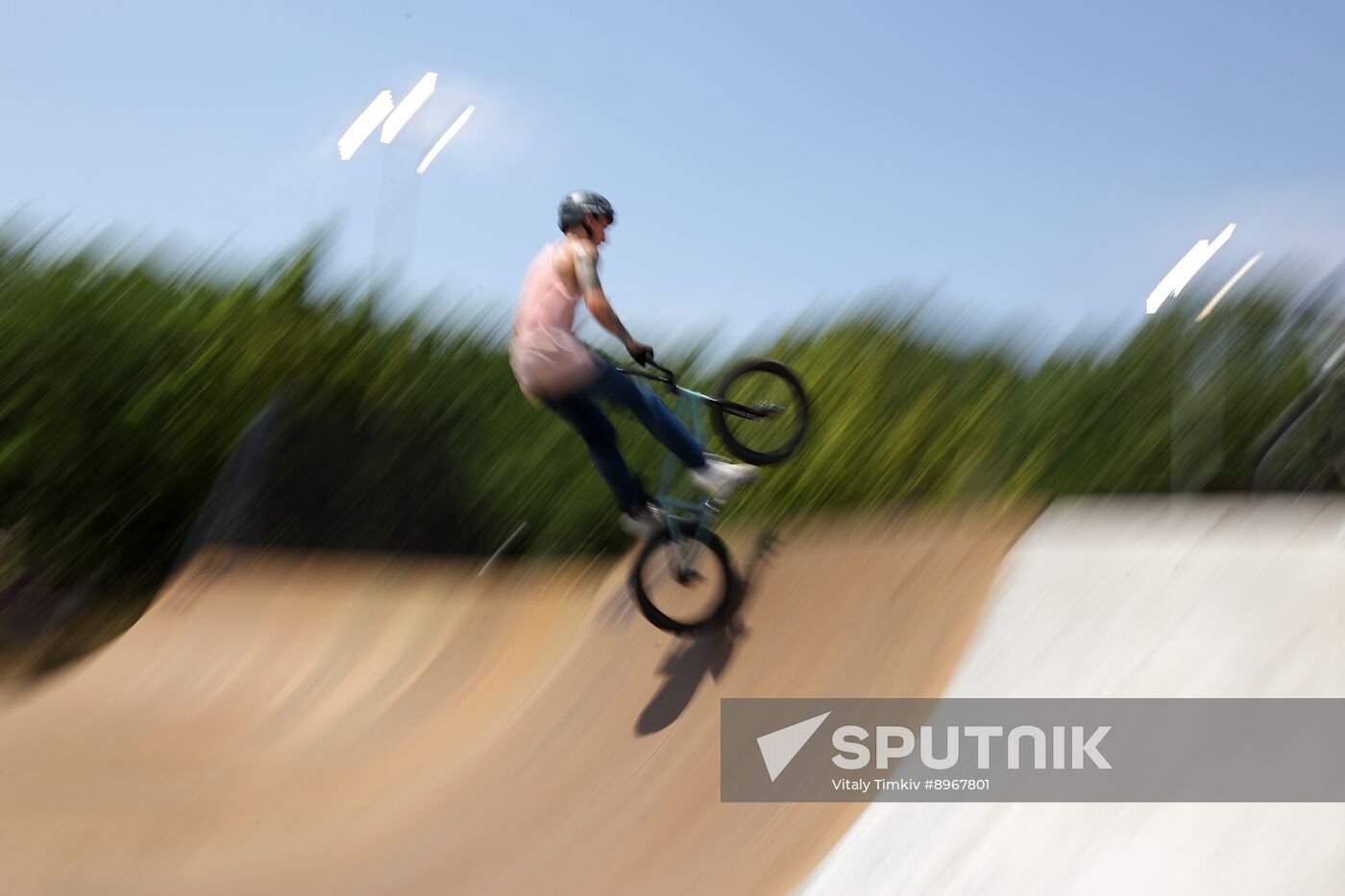 Russia BMX Freestyle Cycling Competititon