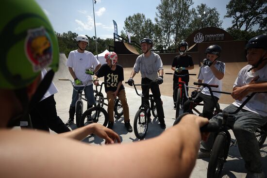 Russia BMX Freestyle Cycling Competititon