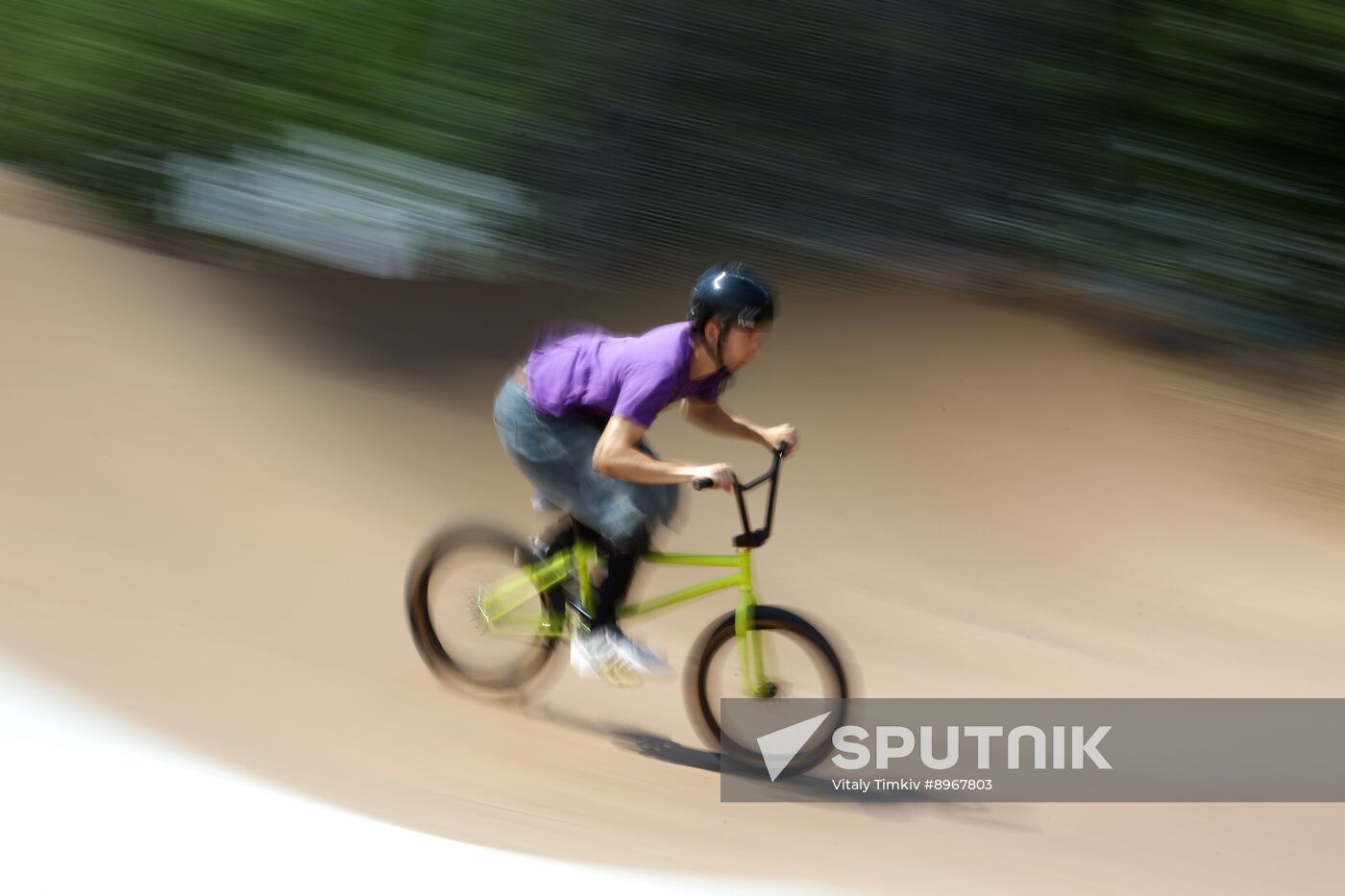 Russia BMX Freestyle Cycling Competititon