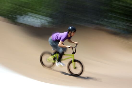 Russia BMX Freestyle Cycling Competititon