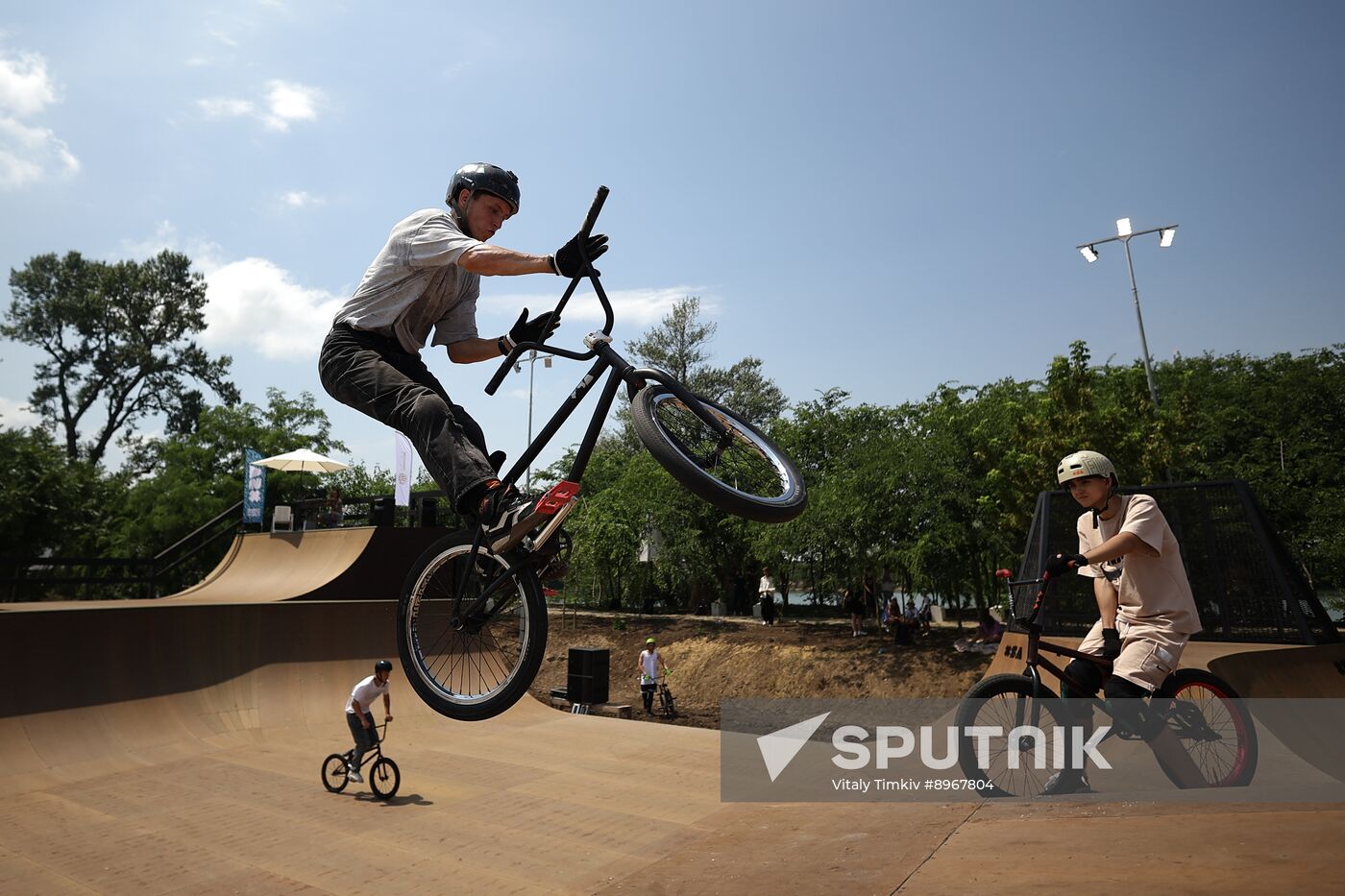 Russia BMX Freestyle Cycling Competititon