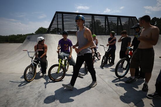 Russia BMX Freestyle Cycling Competititon