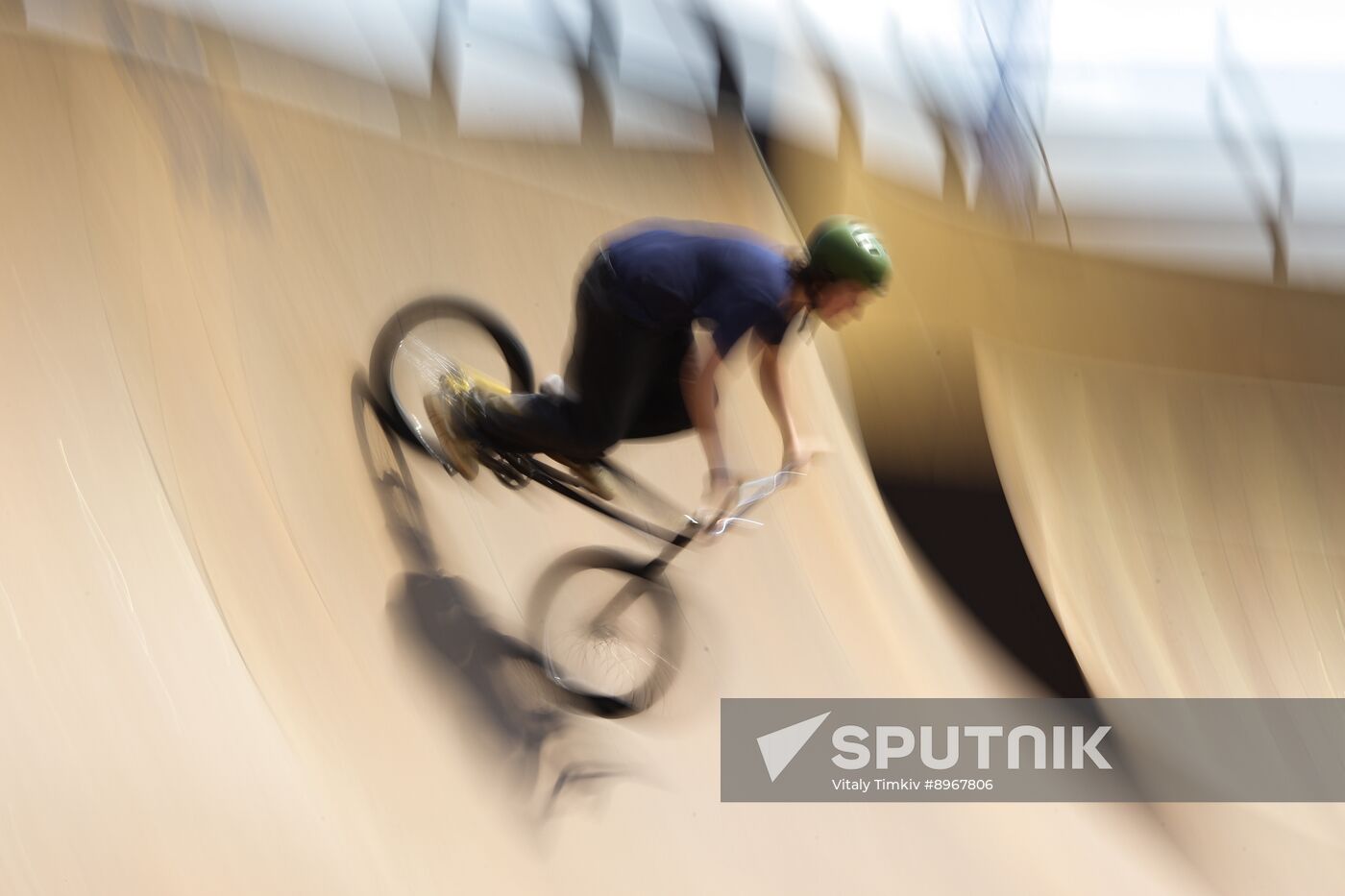 Russia BMX Freestyle Cycling Competititon