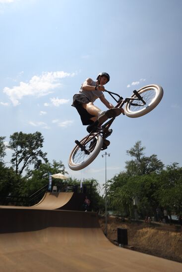 Russia BMX Freestyle Cycling Competititon