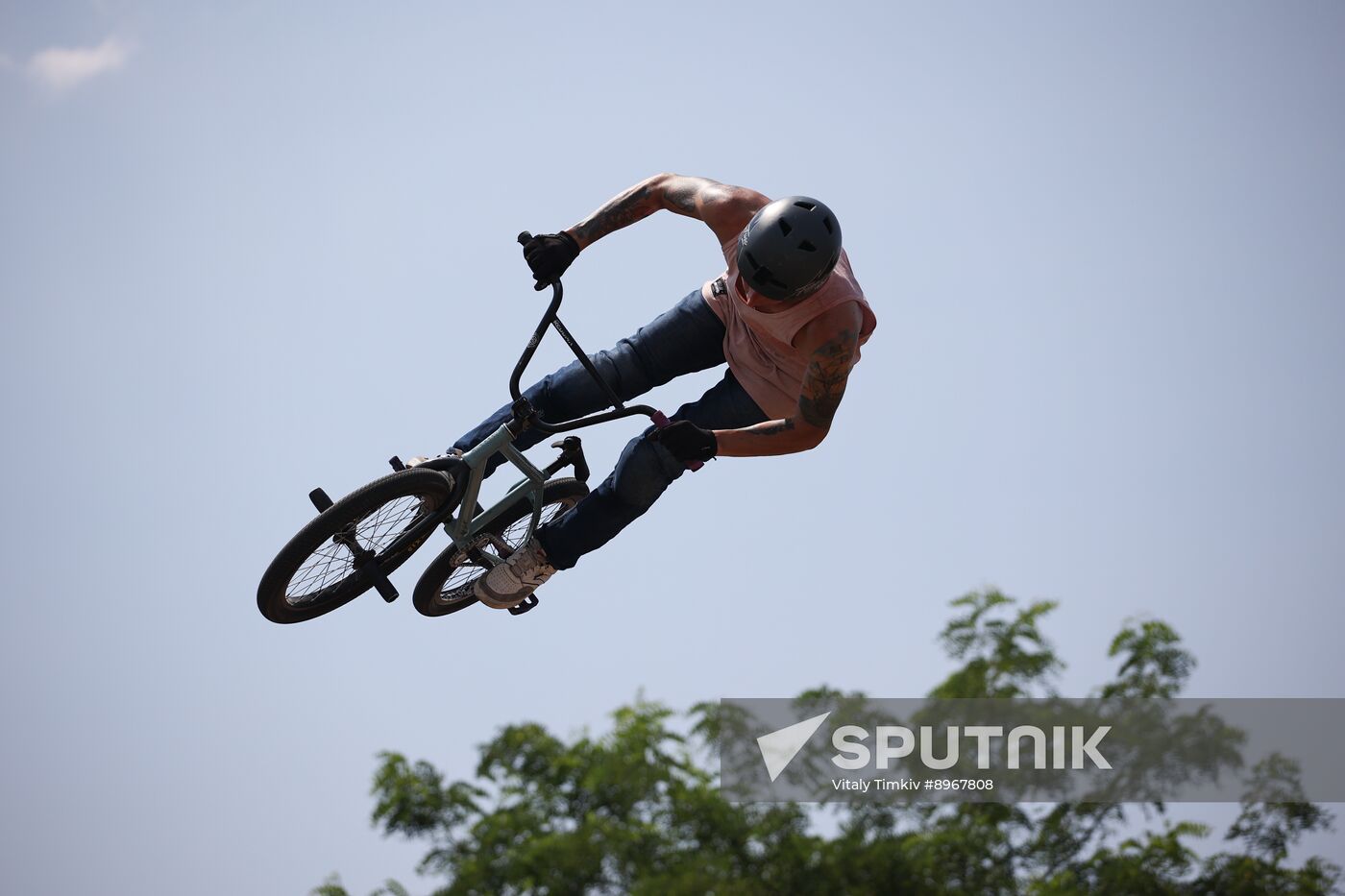 Russia BMX Freestyle Cycling Competititon