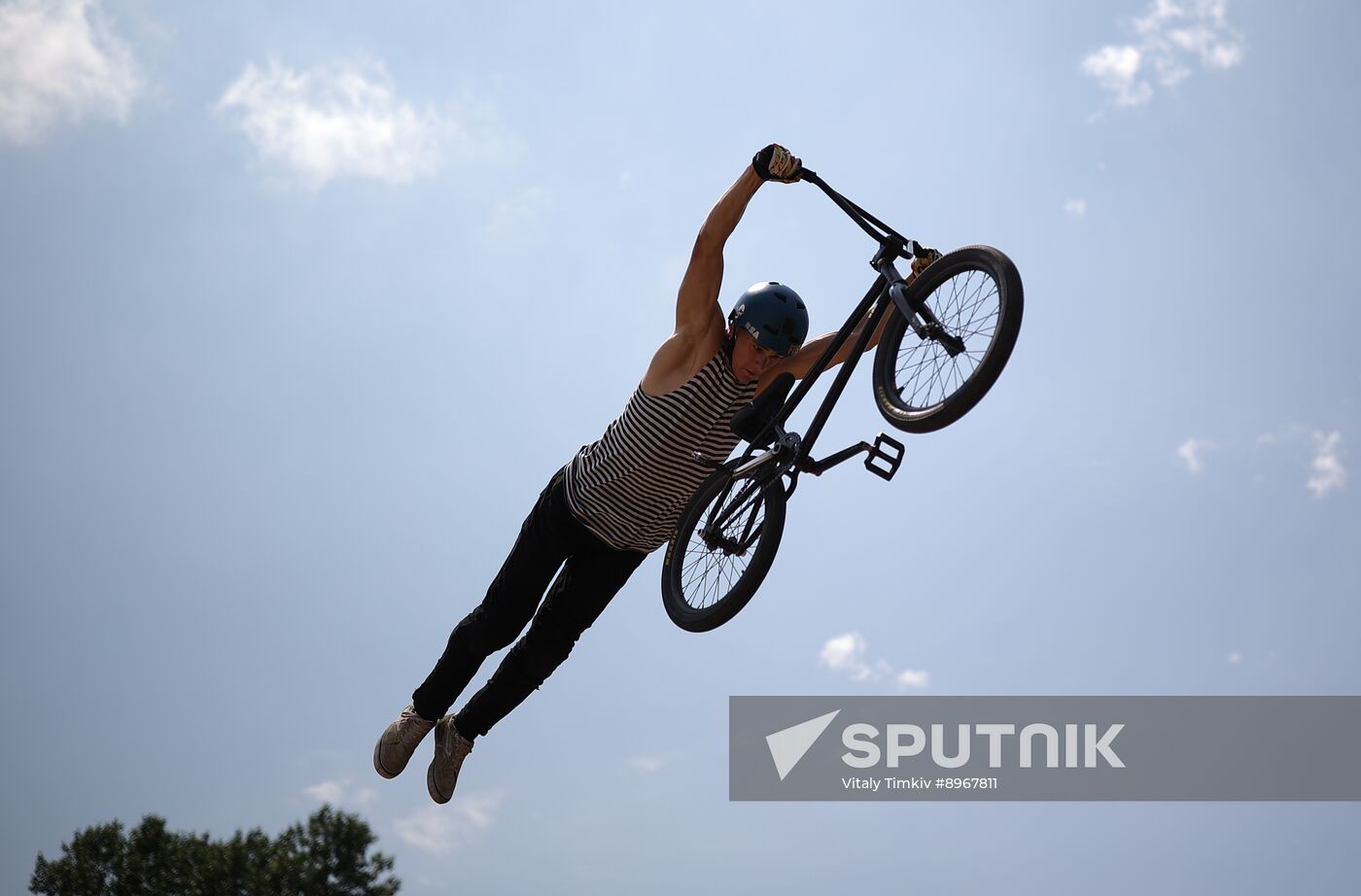 Russia BMX Freestyle Cycling Competititon
