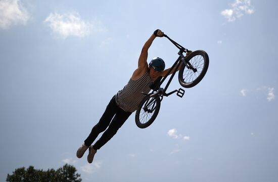 Russia BMX Freestyle Cycling Competititon