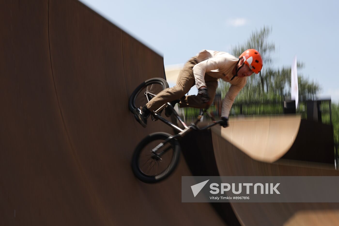 Russia BMX Freestyle Cycling Competititon