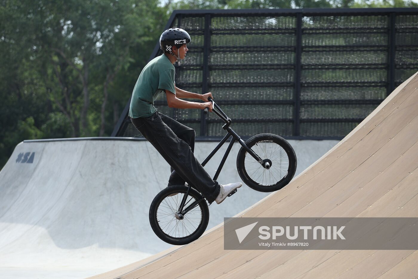 Russia BMX Freestyle Cycling Competititon