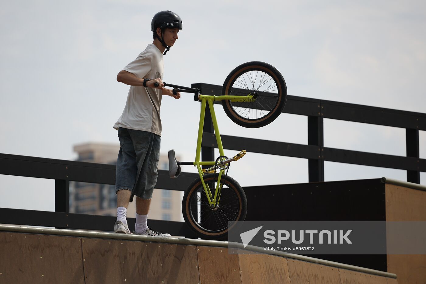 Russia BMX Freestyle Cycling Competititon