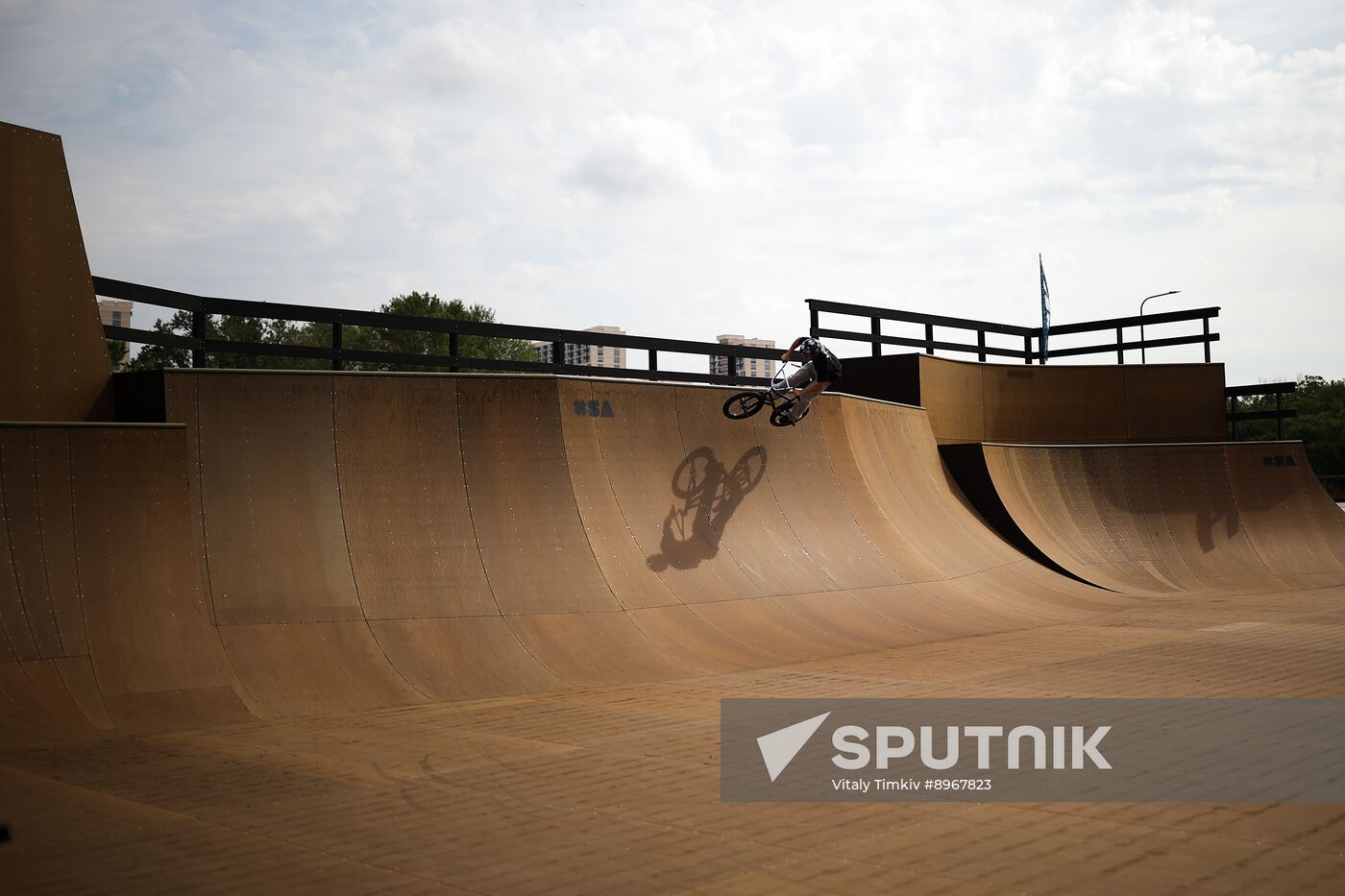 Russia BMX Freestyle Cycling Competititon