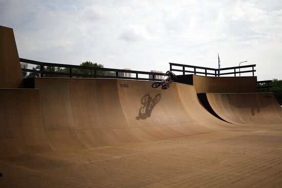 Russia BMX Freestyle Cycling Competititon