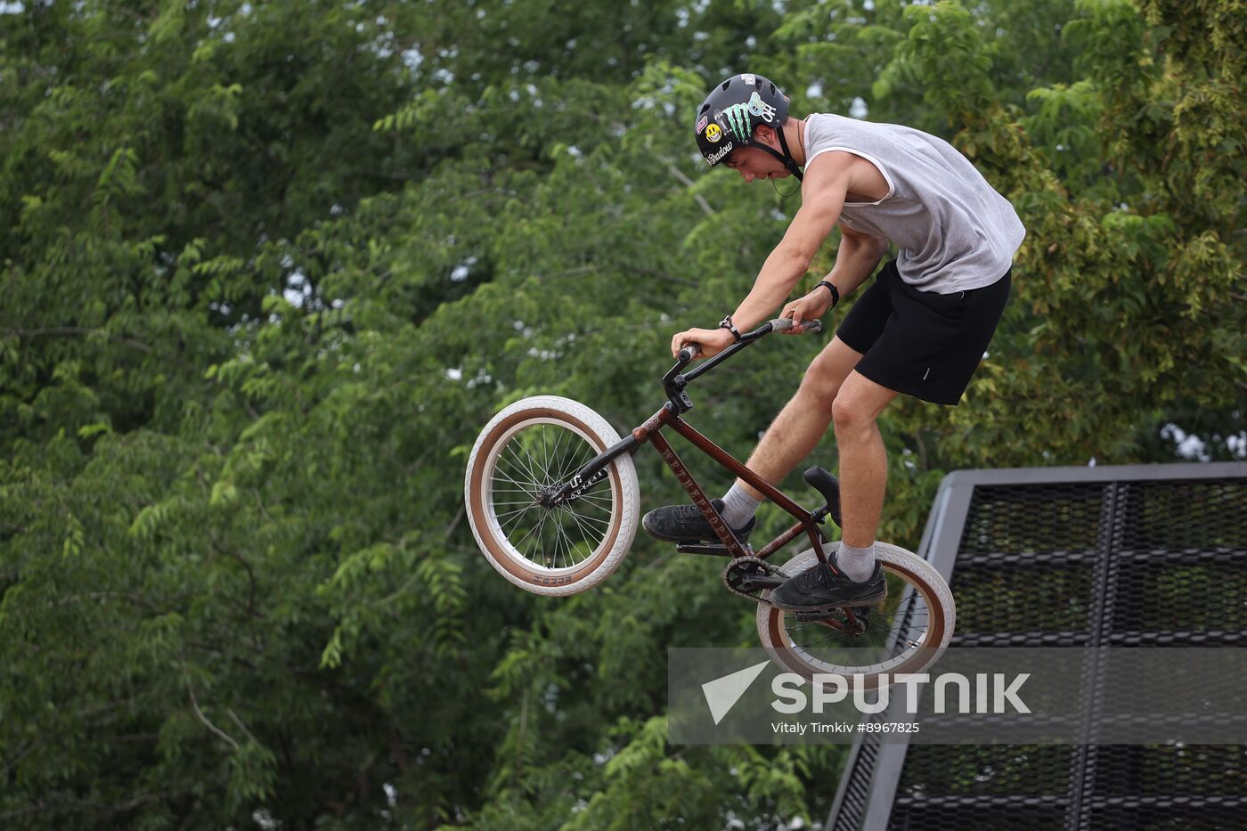 Russia BMX Freestyle Cycling Competititon
