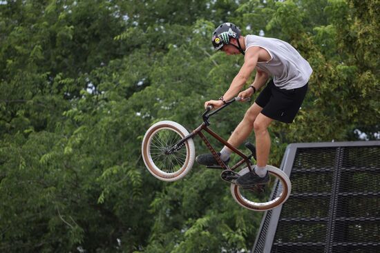 Russia BMX Freestyle Cycling Competititon